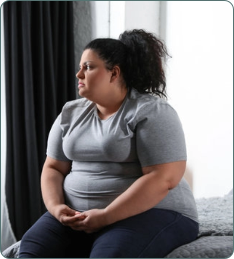 Bariatrics and weight loss illustration