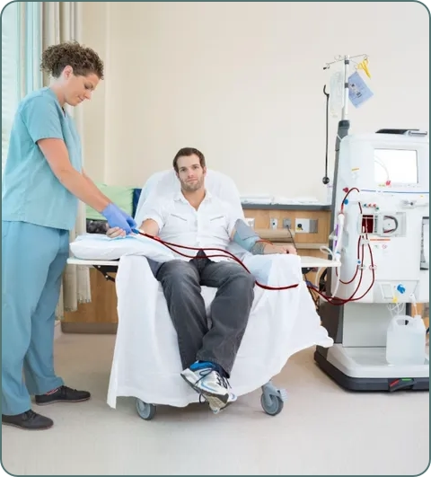 Nephrology treatments and procedures imagery